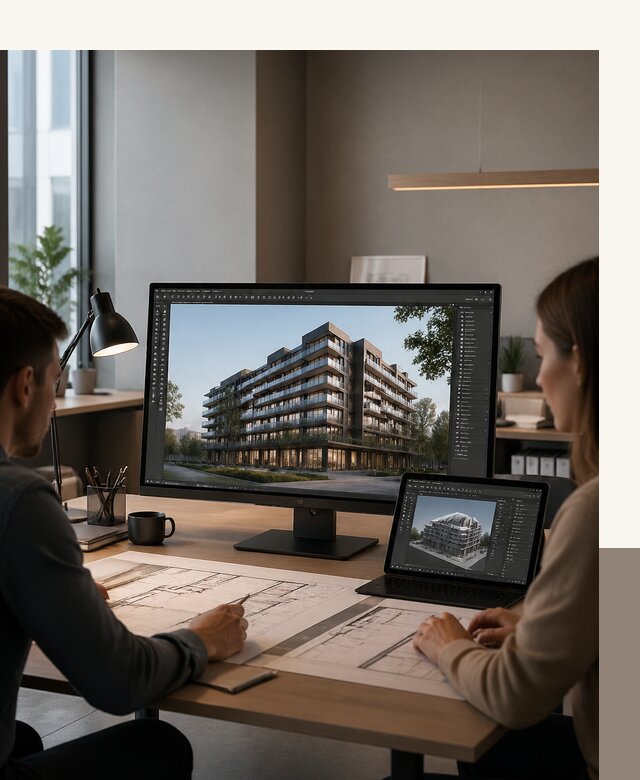 3D визуализация архитектуры и объектов строительства в Краснодаре