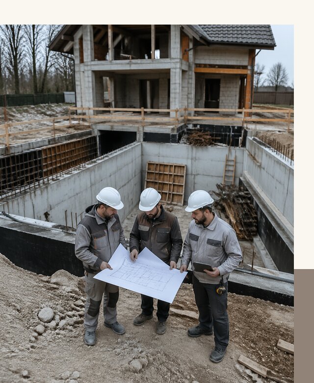 Проектирование и строительство домов с подвалом под ключ в Краснодаре