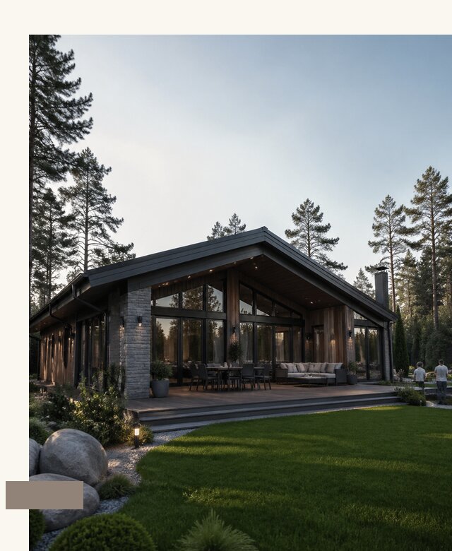 Проект одноэтажного дома с террасой в Краснодаре от 36117 | А3дПро-Ксд