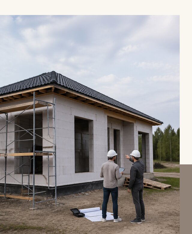 Проектирование одноэтажных домов из газобетона в Краснодаре